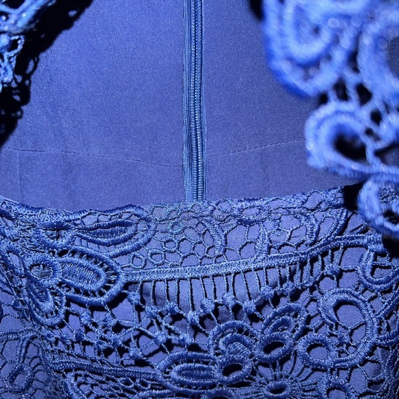 Guess Blue Solstice Lace Dress | Size 2 - Picture 9 of 9